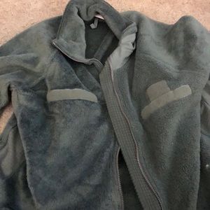 Military fleece jacket